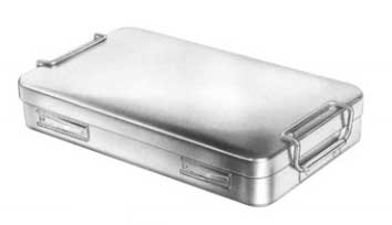 Storing Cases Perforated Bottom with Textile Filter